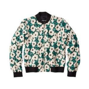Who What Wear | Floral Bomber Style Jacket - Size X